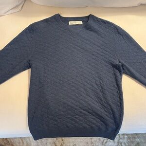 Holderness & Bourne Quilted Crewneck Sweater